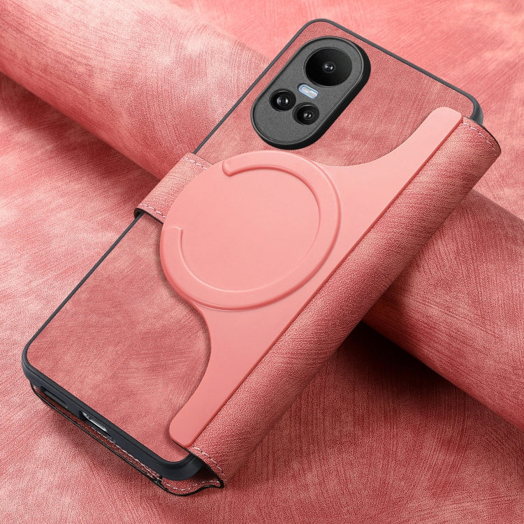 For OPPO Reno10 5G Global CaseNeo MagSafe RFID Anti-theft Retro Leather Phone Case