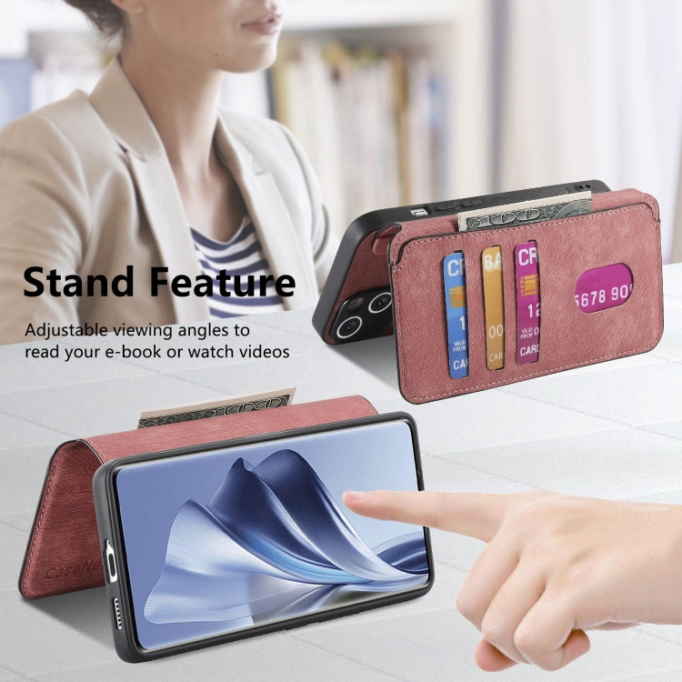 For OPPO Reno10 5G Global CaseNeo MagSafe RFID Anti-theft Retro Leather Phone Case