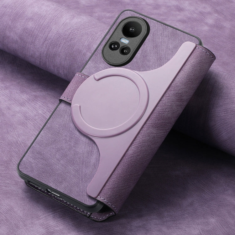 For OPPO Reno10 5G Global CaseNeo MagSafe RFID Anti-theft Retro Leather Phone Case