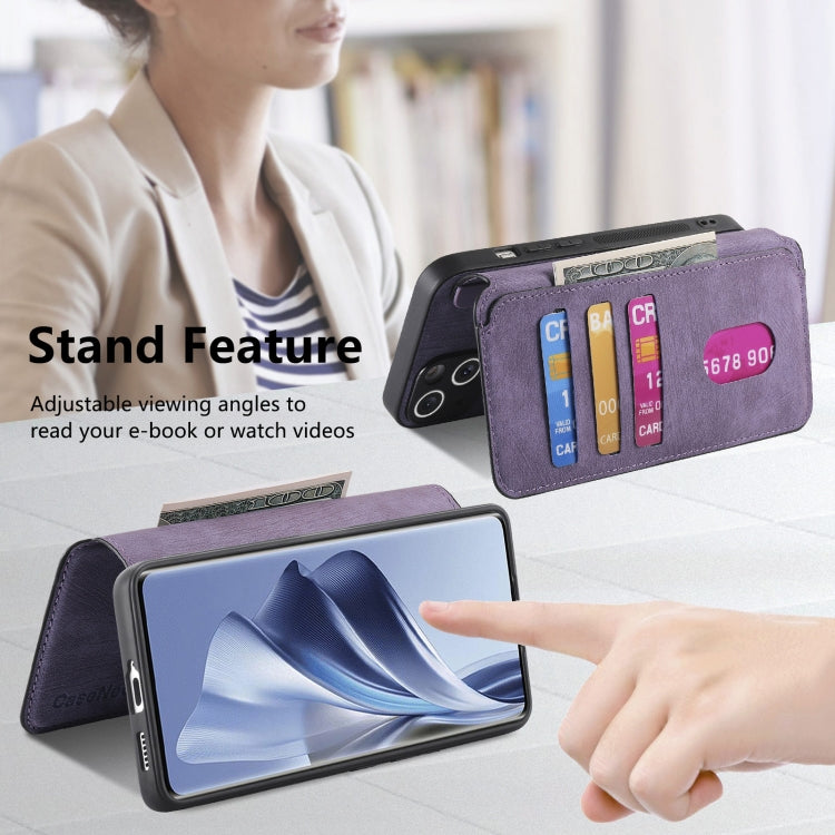 For OPPO Reno10 5G Global CaseNeo MagSafe RFID Anti-theft Retro Leather Phone Case