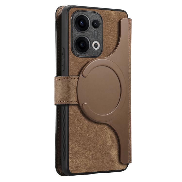 For OPPO Reno13 CaseNeo MagSafe RFID Anti-theft Retro Leather Phone Case