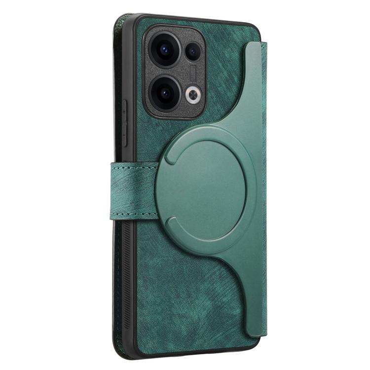 For OPPO Reno13 CaseNeo MagSafe RFID Anti-theft Retro Leather Phone Case
