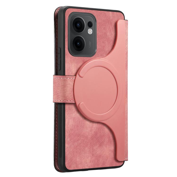 For OPPO Reno13 F 4G / 5G CaseNeo MagSafe RFID Anti-theft Retro Leather Phone Case
