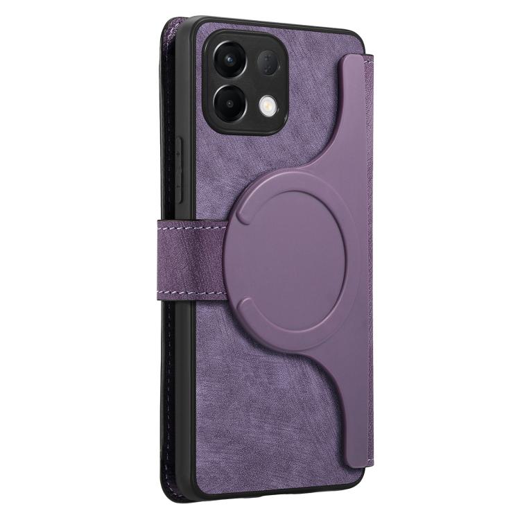 For OPPO K12s / K13x / K13 CaseNeo MagSafe RFID Anti-theft Retro Leather Phone Case