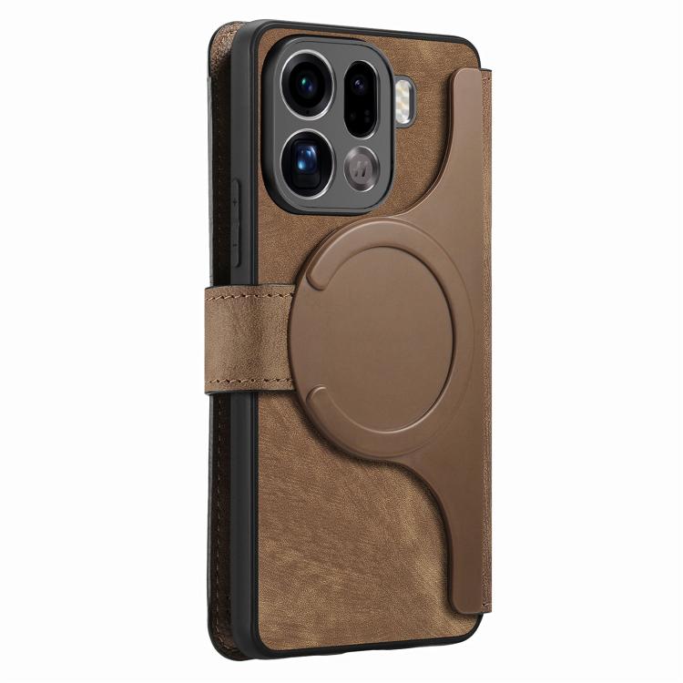For OPPO Find X9 Pro CaseNeo MagSafe RFID Anti-theft Retro Leather Phone Case