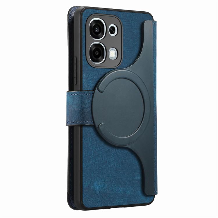 For OPPO A6 Pro 4G / 5G Global / F31 5G CaseNeo MagSafe RFID Anti-theft Retro Leather Phone Case