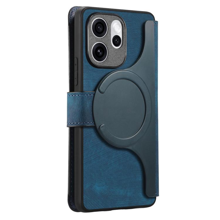 For OPPO Reno15 F 5G CaseNeo MagSafe RFID Anti-theft Retro Leather Phone Case