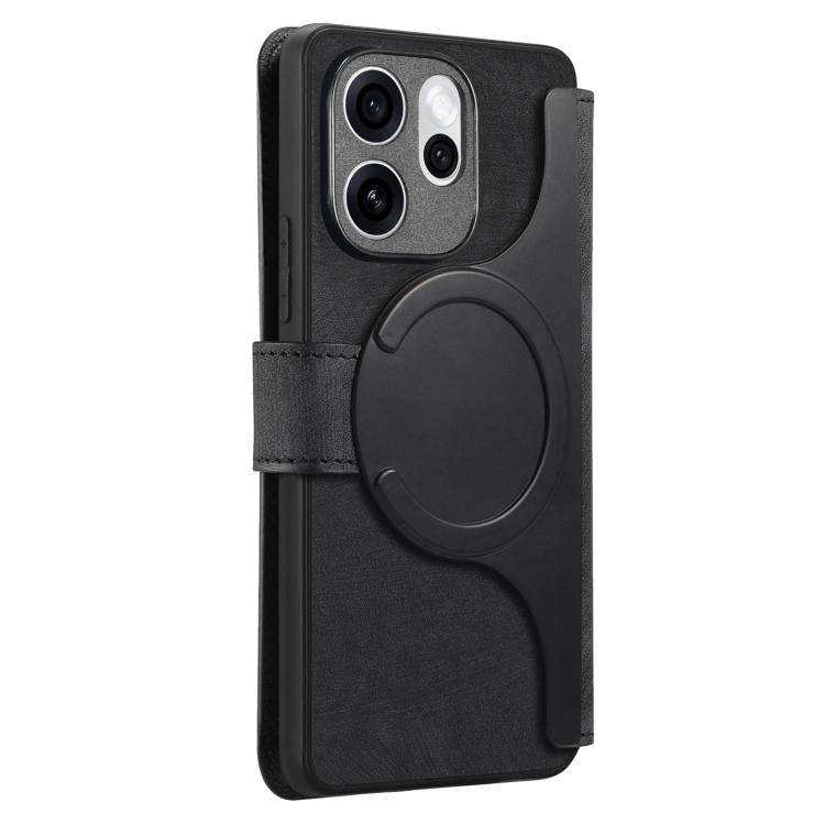 For OPPO Reno15 Pro Max 5G Global CaseNeo MagSafe RFID Anti-theft Retro Leather Phone Case