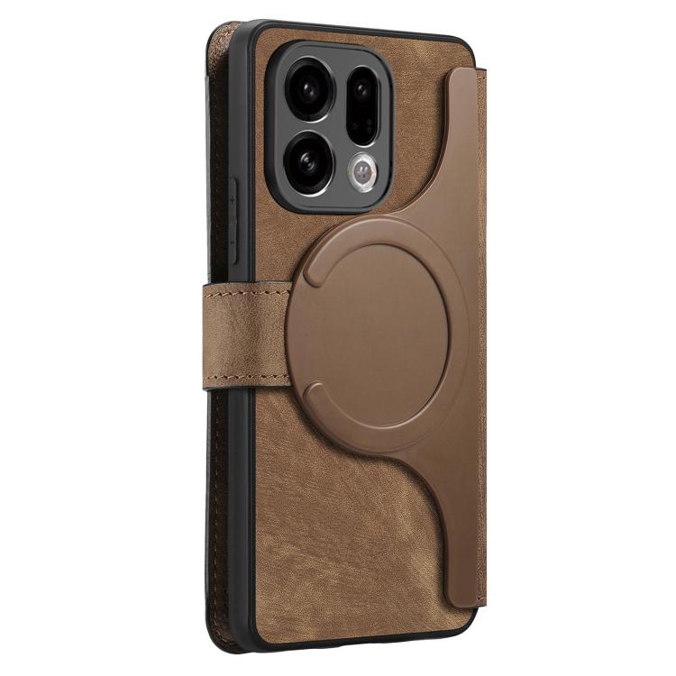 For OPPO Find X9 CaseNeo MagSafe RFID Anti-theft Retro Leather Phone Case