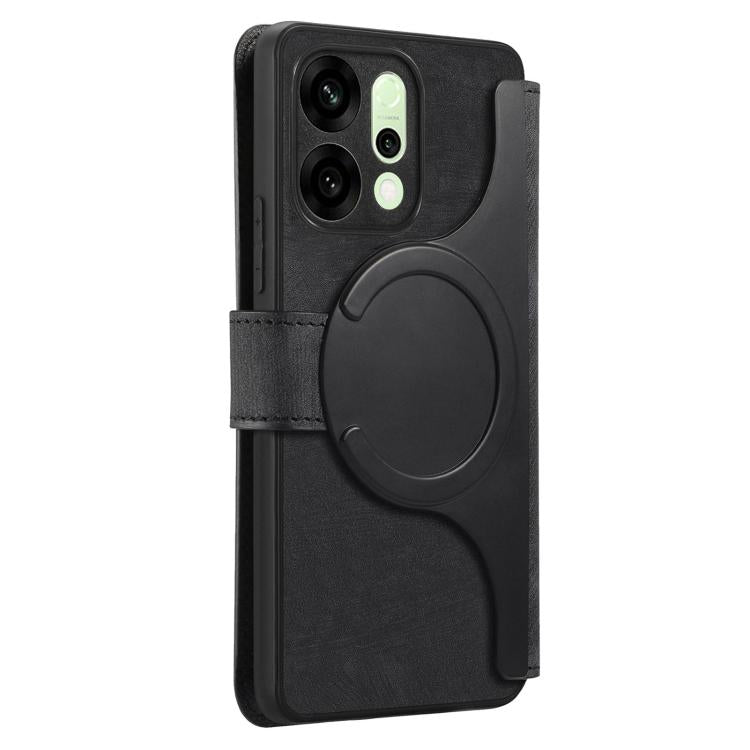 For OPPO Reno14 Global CaseNeo MagSafe RFID Anti-theft Retro Leather Phone Case