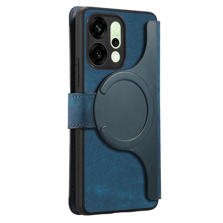 For OPPO Reno14 Global CaseNeo MagSafe RFID Anti-theft Retro Leather Phone Case