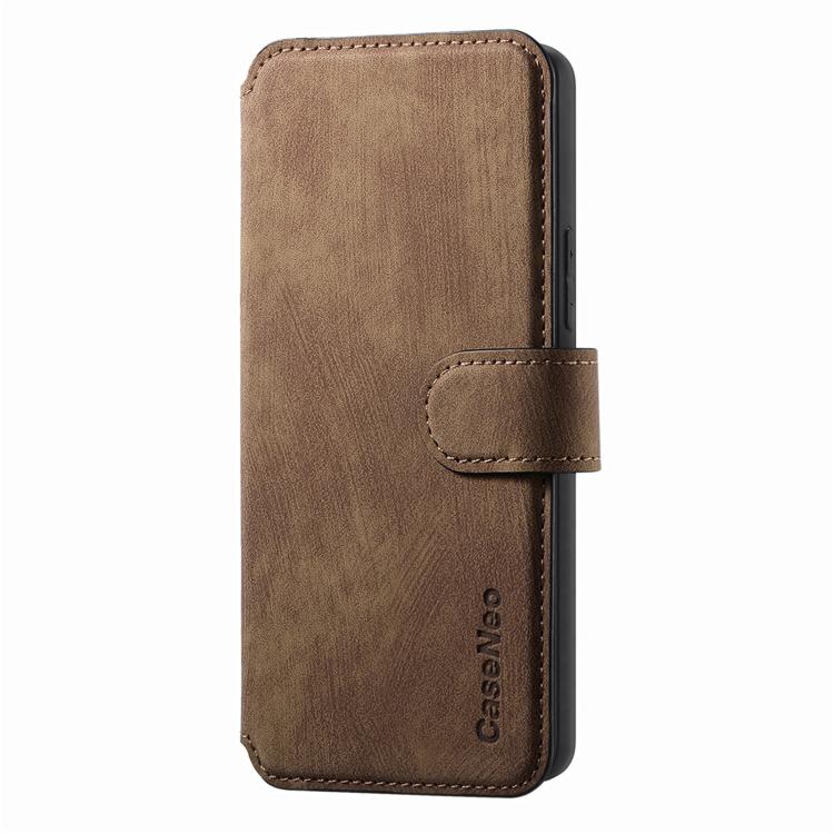 For OPPO A6 Global / A6s / A6c / A6t Pro CaseNeo MagSafe RFID Anti-theft Retro Leather Phone Case