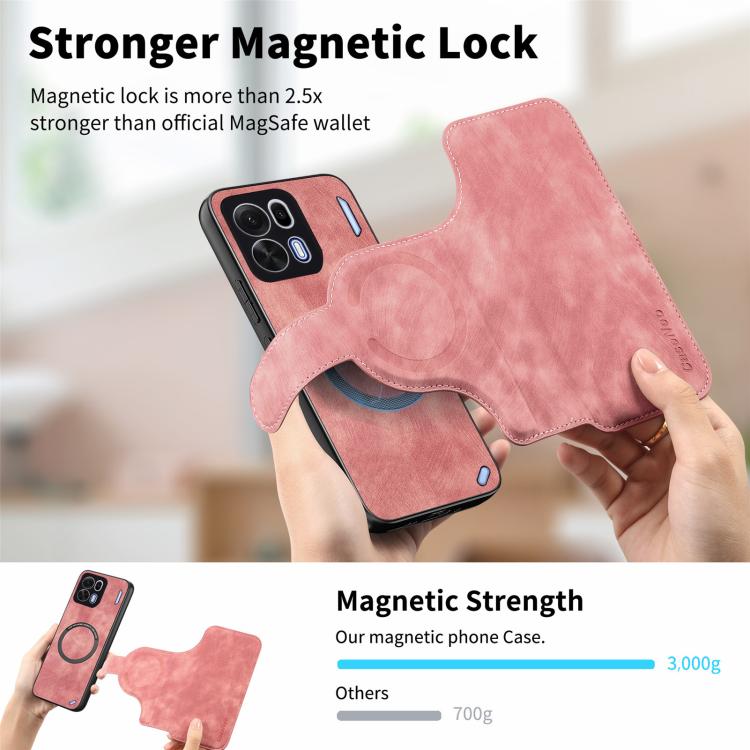 For OPPO K15 Pro 5G CaseNeo MagSafe RFID Anti-theft Retro Leather Phone Case