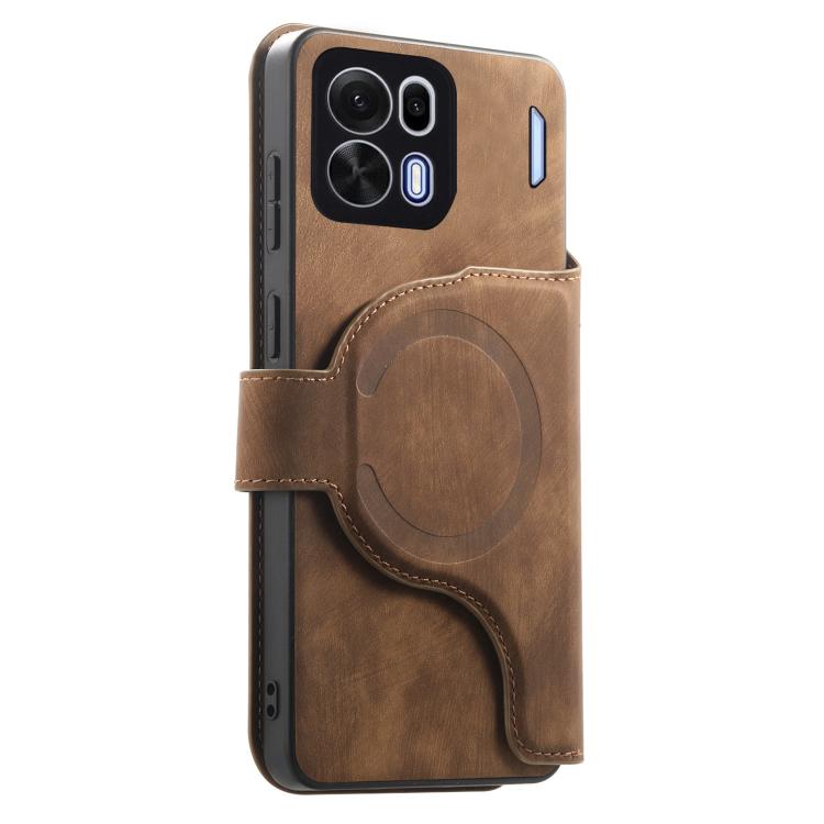 For OPPO K15 Pro+ CaseNeo MagSafe RFID Anti-theft Retro Leather Phone Case