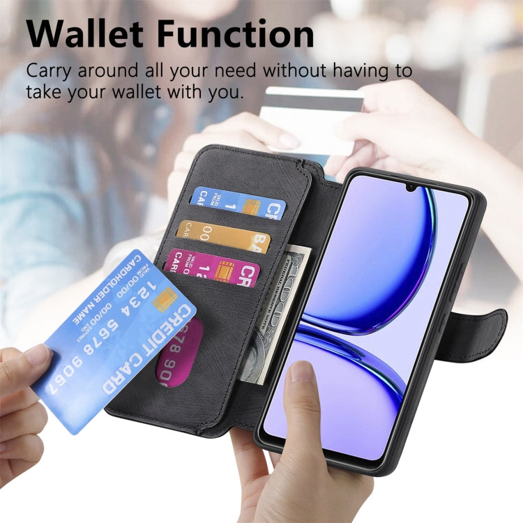 For Realme C53 CaseNeo MagSafe RFID Anti-theft Retro Leather Phone Case