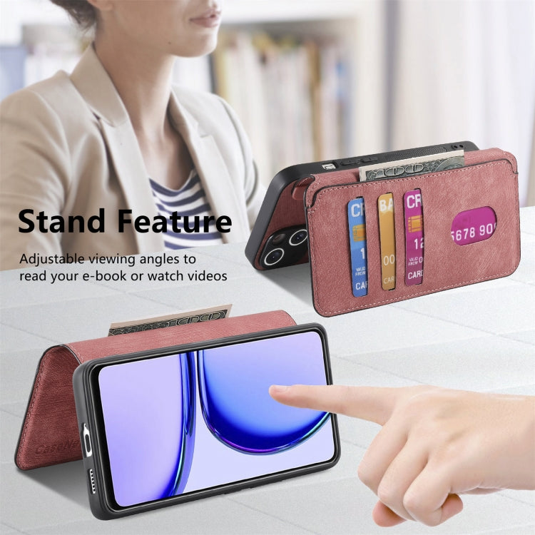 For Realme C53 CaseNeo MagSafe RFID Anti-theft Retro Leather Phone Case