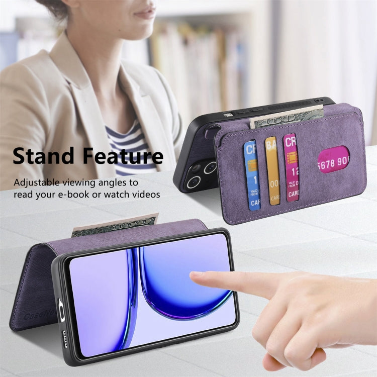 For Realme C53 CaseNeo MagSafe RFID Anti-theft Retro Leather Phone Case