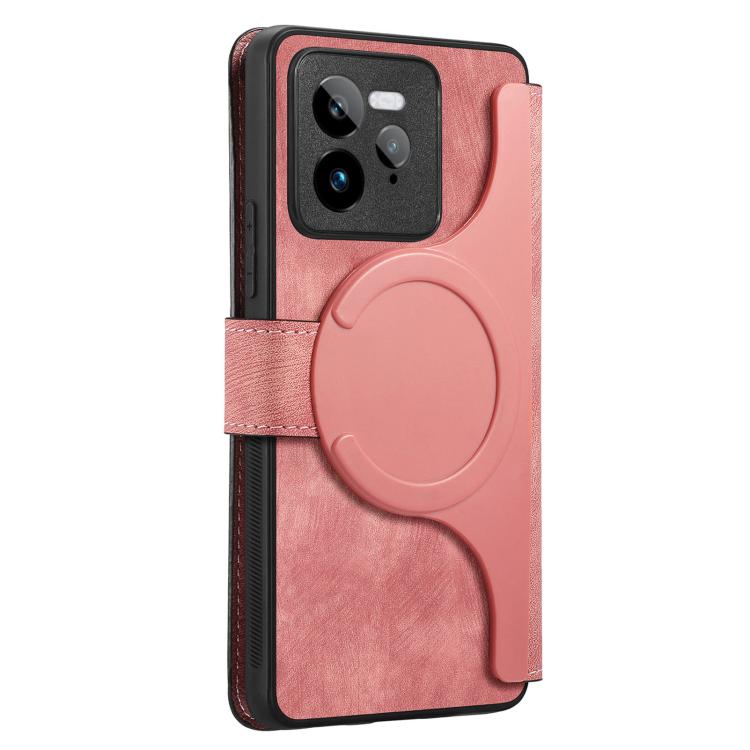 For Realme GT7 Pro CaseNeo MagSafe RFID Anti-theft Retro Leather Phone Case