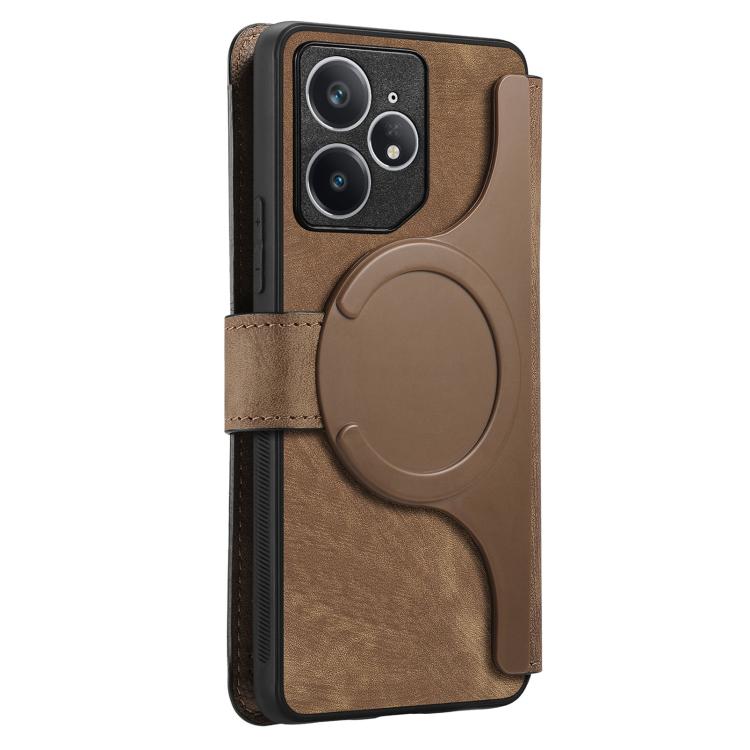 For Realme Neo7 CaseNeo MagSafe RFID Anti-theft Retro Leather Phone Case