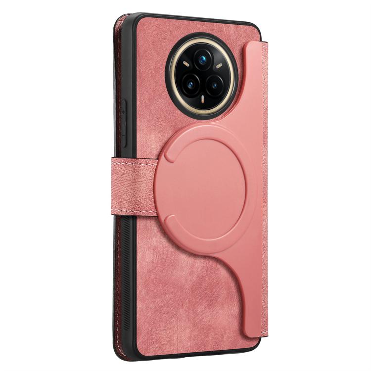 For Realme 14 Pro+ CaseNeo MagSafe RFID Anti-theft Retro Leather Phone Case