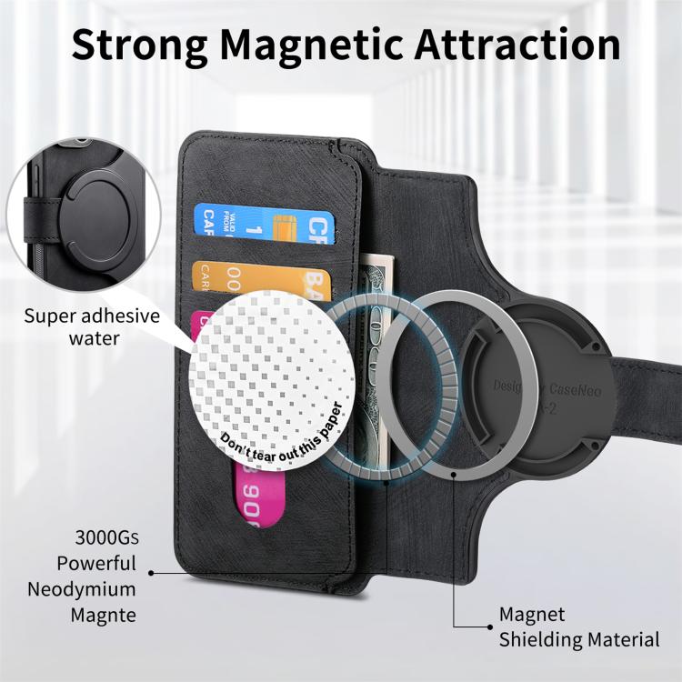 For Realme 14 CaseNeo MagSafe RFID Anti-theft Retro Leather Phone Case