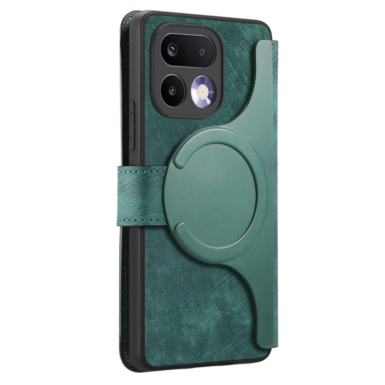 For Realme 16 Pro 5G CaseNeo MagSafe RFID Anti-theft Retro Leather Phone Case