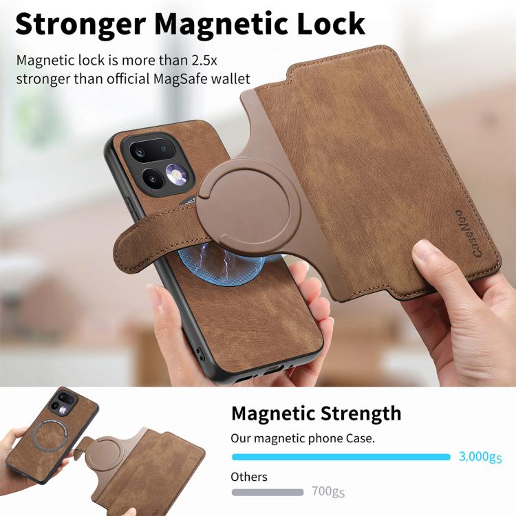 For Realme 16 Pro+ 5G CaseNeo MagSafe RFID Anti-theft Retro Leather Phone Case