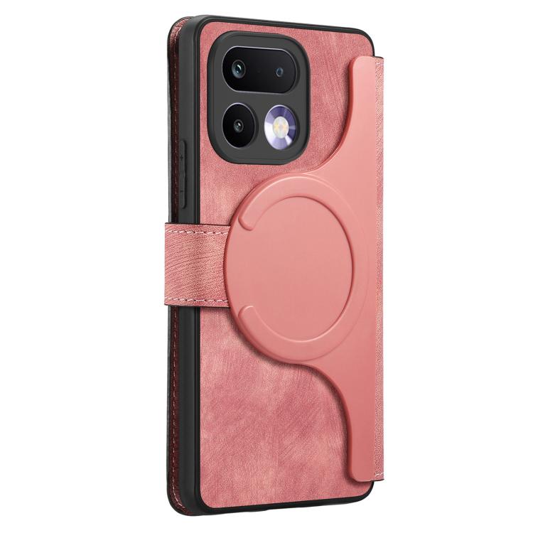 For Realme 16 Pro+ 5G CaseNeo MagSafe RFID Anti-theft Retro Leather Phone Case