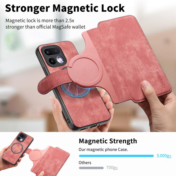 For Realme 16 Pro+ 5G CaseNeo MagSafe RFID Anti-theft Retro Leather Phone Case