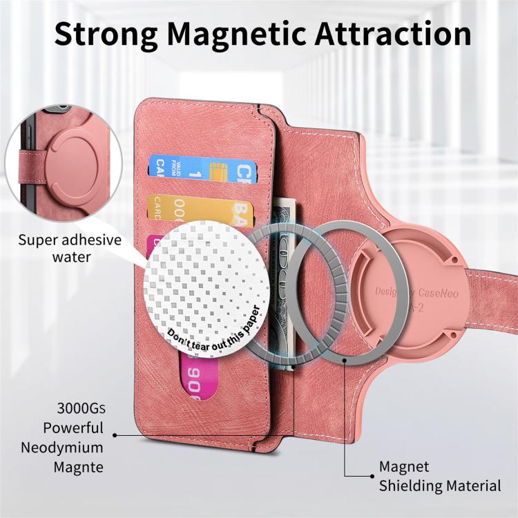 For Realme GT 8 Pro Global CaseNeo MagSafe RFID Anti-theft Retro Leather Phone Case