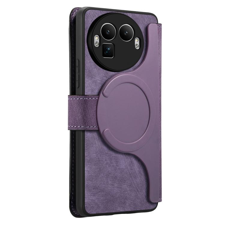 For Realme GT 8 Pro Global CaseNeo MagSafe RFID Anti-theft Retro Leather Phone Case