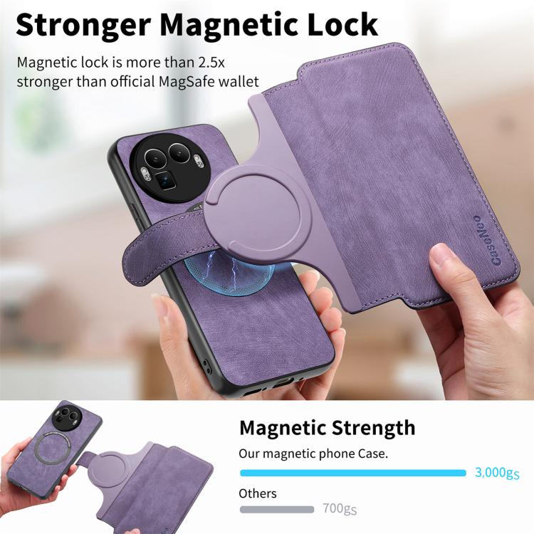 For Realme GT 8 Pro Global CaseNeo MagSafe RFID Anti-theft Retro Leather Phone Case