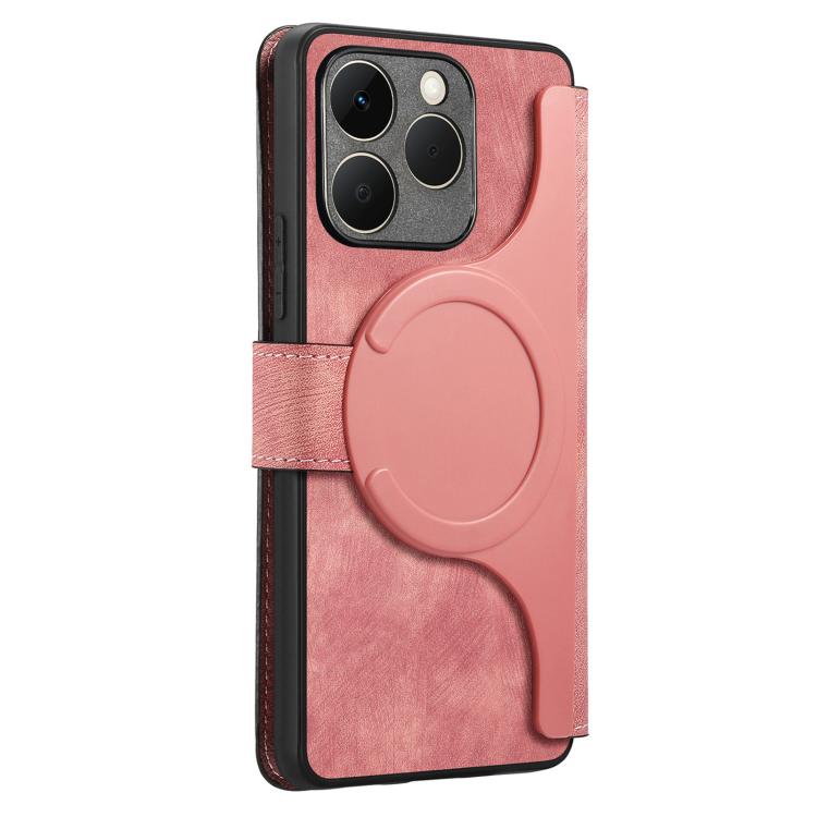 For Realme 15T 5G CaseNeo MagSafe RFID Anti-theft Retro Leather Phone Case