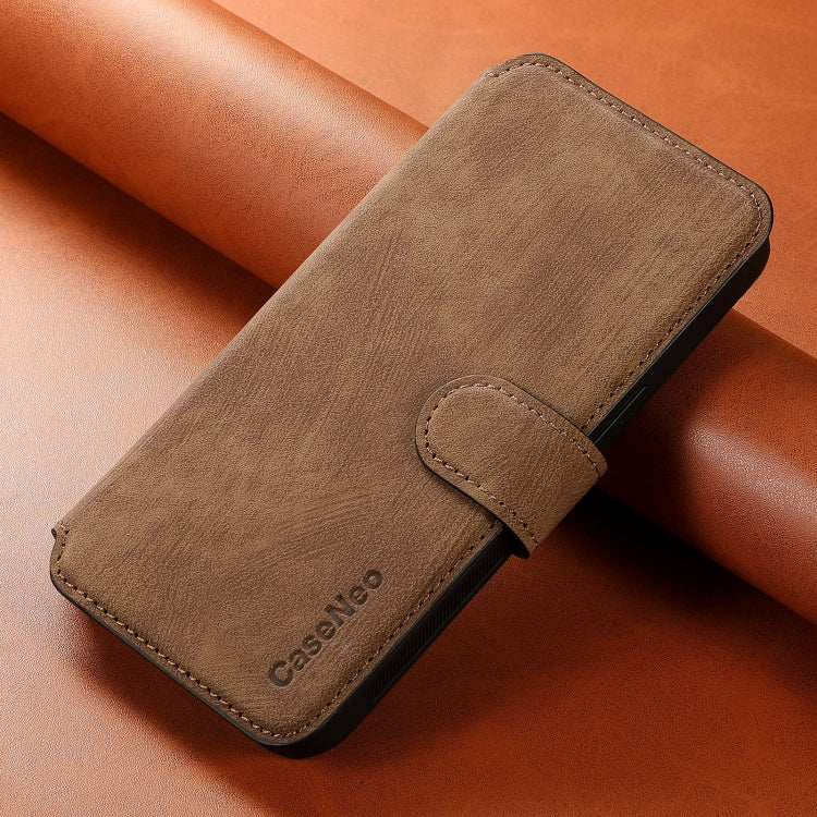 For Galaxy S23 FE 5G CaseNeo MagSafe RFID Anti-theft Retro Leather Phone Case