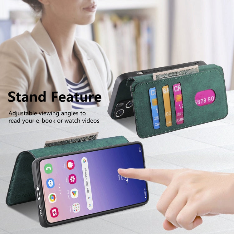 For Galaxy S23 FE 5G CaseNeo MagSafe RFID Anti-theft Retro Leather Phone Case