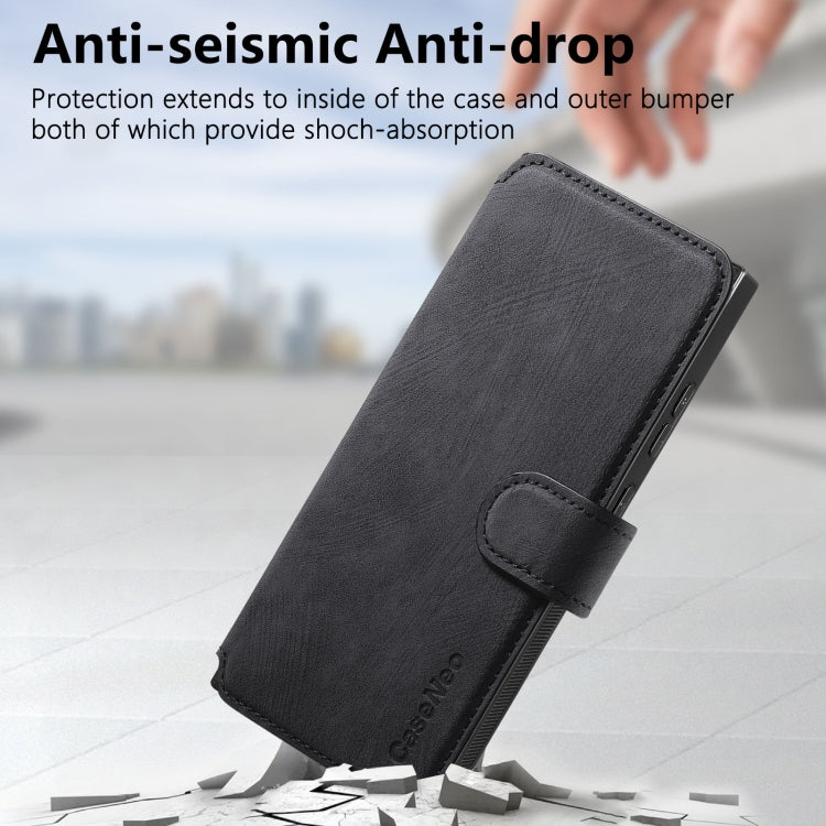 For Galaxy S23 Ultra 5G CaseNeo MagSafe RFID Anti-theft Retro Leather Phone Case