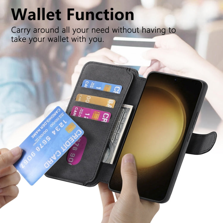 For Galaxy S23+ 5G CaseNeo MagSafe RFID Anti-theft Retro Leather Phone Case