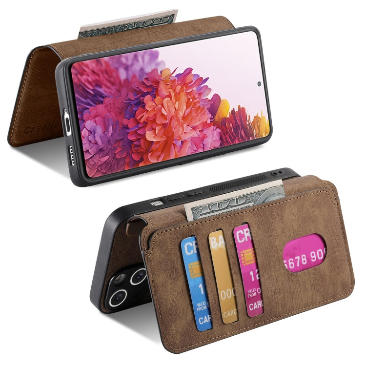 For Galaxy S20 FE CaseNeo MagSafe RFID Anti-theft Retro Leather Phone Case