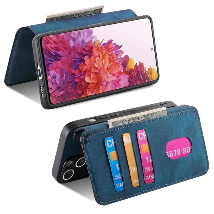 For Galaxy S20 FE CaseNeo MagSafe RFID Anti-theft Retro Leather Phone Case