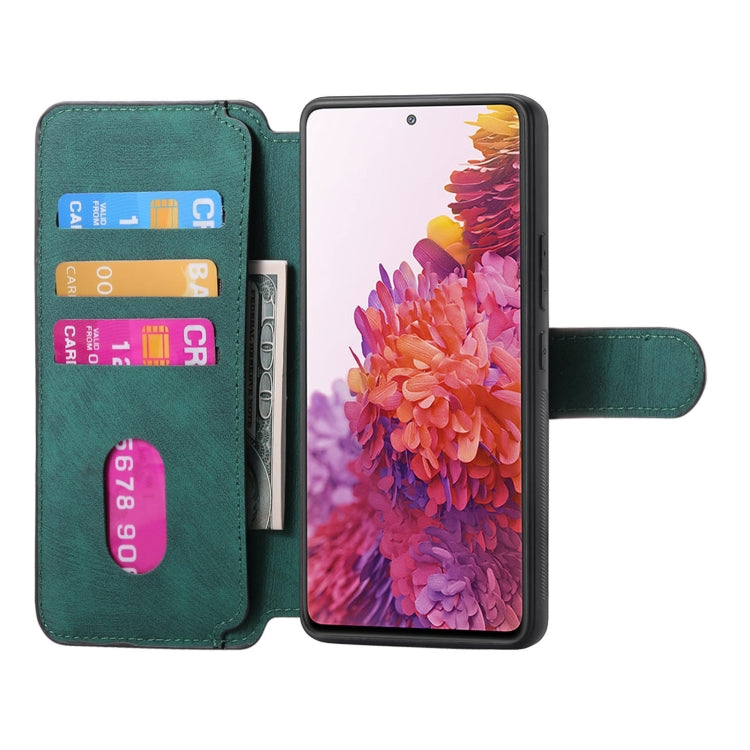 For Galaxy S20 FE CaseNeo MagSafe RFID Anti-theft Retro Leather Phone Case