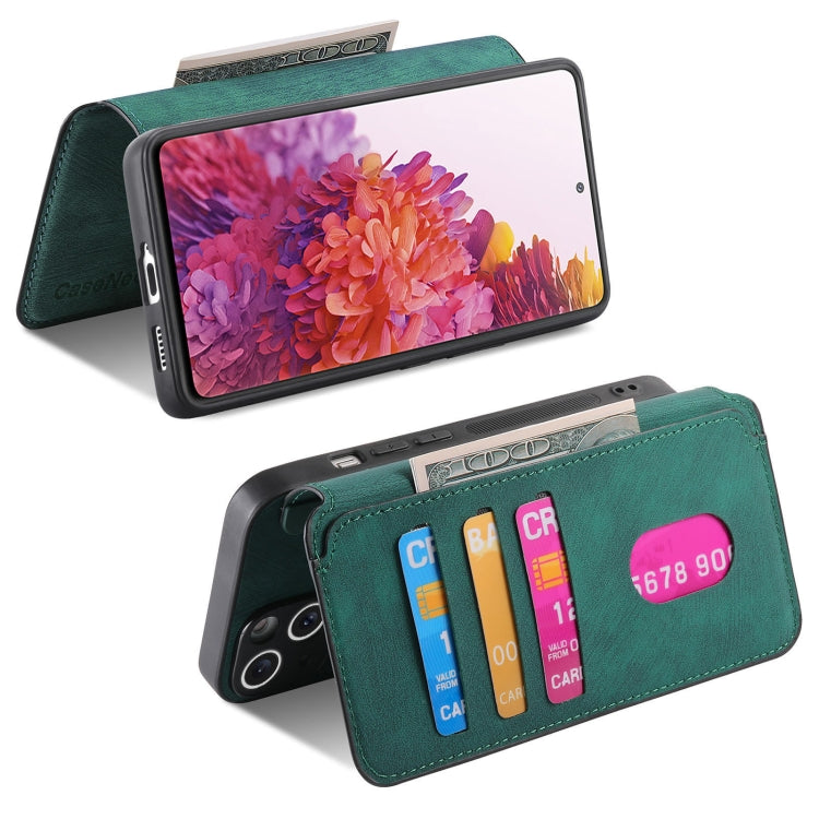 For Galaxy S20 FE CaseNeo MagSafe RFID Anti-theft Retro Leather Phone Case