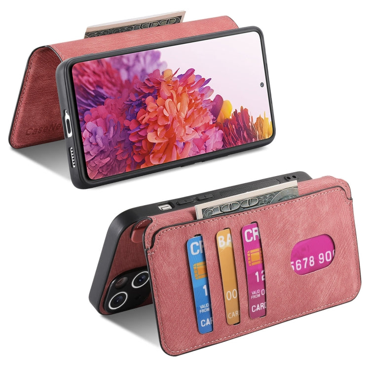 For Galaxy S20 FE CaseNeo MagSafe RFID Anti-theft Retro Leather Phone Case