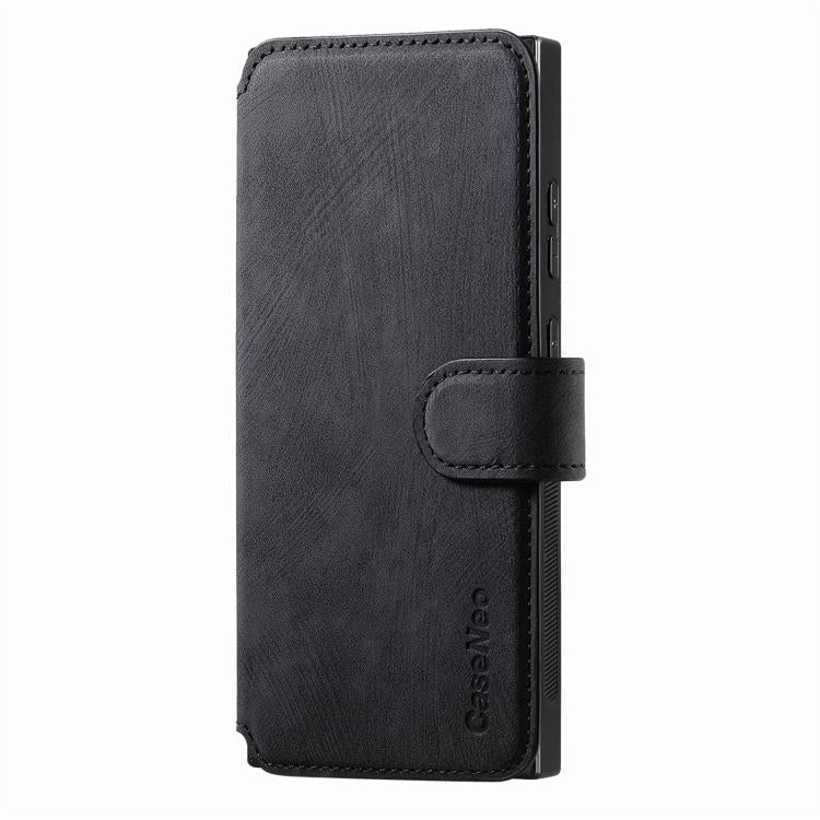 For Galaxy S25 Ultra 5G CaseNeo MagSafe RFID Anti-theft Retro Leather Phone Case
