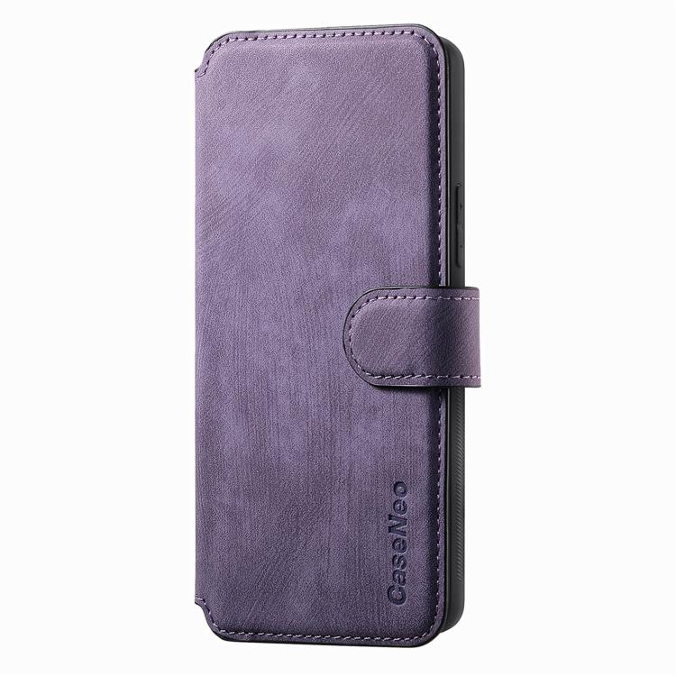 For Galaxy S25+ 5G CaseNeo MagSafe RFID Anti-theft Retro Leather Phone Case