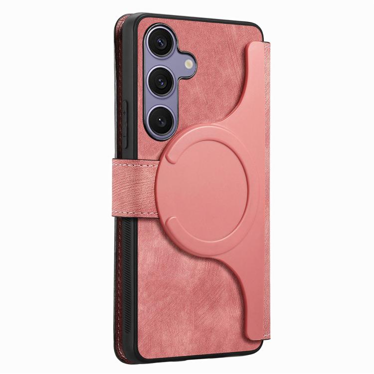 For Galaxy S25 FE 5G CaseNeo MagSafe RFID Anti-theft Retro Leather Phone Case
