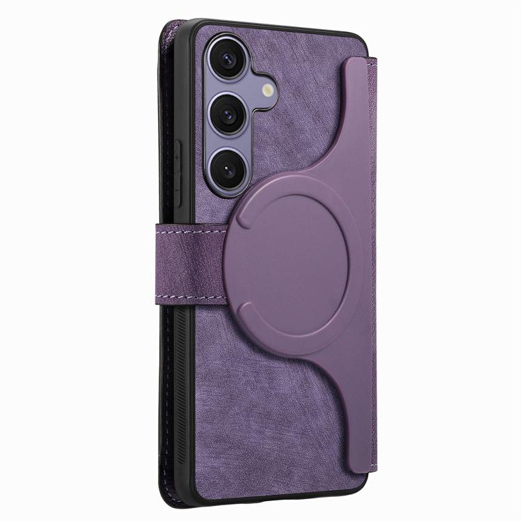 For Galaxy S25 FE 5G CaseNeo MagSafe RFID Anti-theft Retro Leather Phone Case