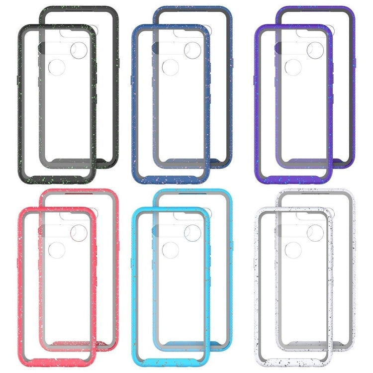 For LG K51 / Q51 Shockproof Starry Sky PC + TPU Protective Case