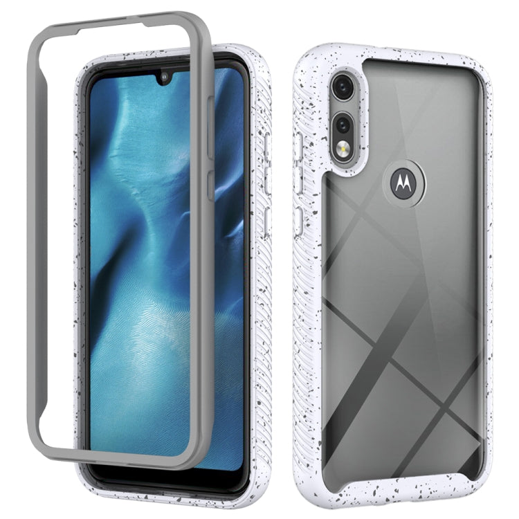 For Motorola Moto E7 Shockproof Starry Sky PC + TPU Protective Case