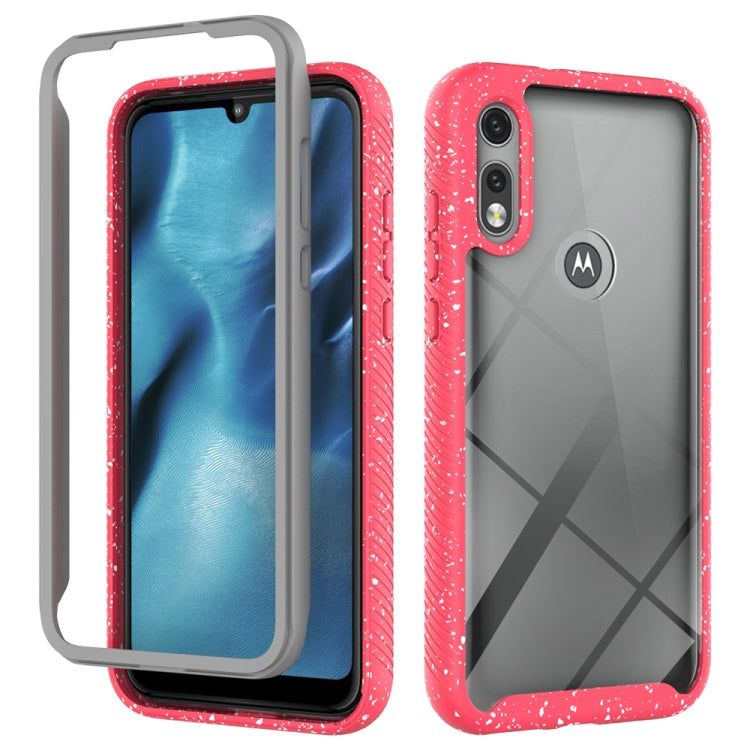 For Motorola Moto E7 Shockproof Starry Sky PC + TPU Protective Case