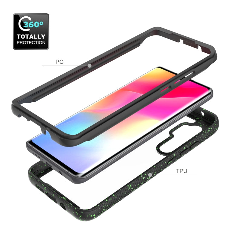 For Xiaomi Mi Note 10 Lite Shockproof Starry Sky PC + TPU Protective Case